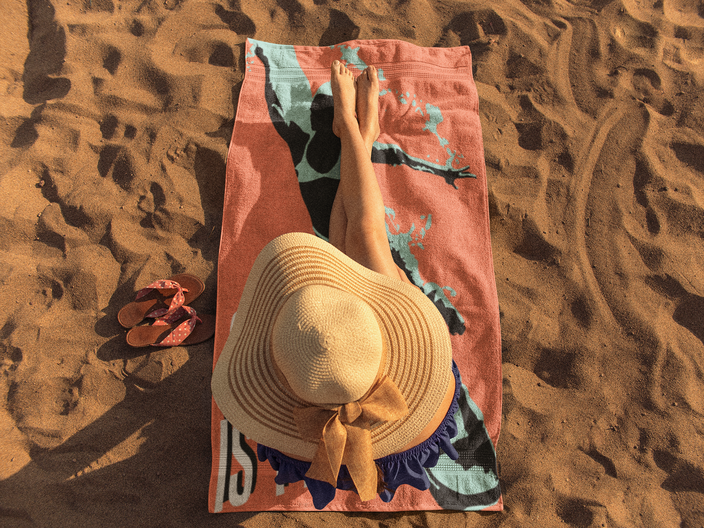 SLIDIN IS PRIDIN - STRANDTUCH
